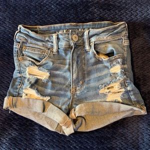 American Eagle high waisted shorts